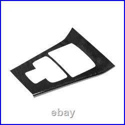 Real Carbon Fiber Center Console Gear Shift Cover Trim Fit For Benz CLA 2020+