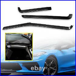 Real Carbon Fiber For Corvette C8 Z51 2020-2022 Interior Console Dashboard Panel