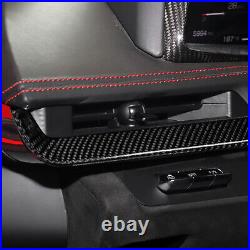 Real Carbon Fiber For Corvette C8 Z51 2020-2022 Interior Console Dashboard Panel