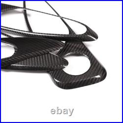 Real Carbon Fiber Inner Door Handle Trim Cover For Alfa Romeo Giulia 952 2017-20