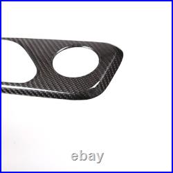 Real Carbon Fiber Inner Door Handle Trim Cover For Alfa Romeo Giulia 952 2017-20
