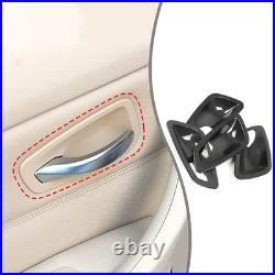 Real Carbon Fiber Inner Interior Door Bowl Trim For BMW 3 Series E90 2005-2012