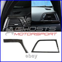 Real Carbon Fiber Interior 8pcs Trim Set FOR BMW 3 4 Series F30 F31 F32 F36 F80