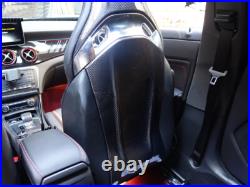 Real Carbon Fiber Interior Back Seat Cover 2sets Trim for Mercedes Benz W205 C63
