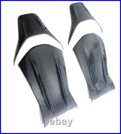 Real Carbon Fiber Interior Back Seat Cover 2sets Trim for Mercedes Benz W205 C63