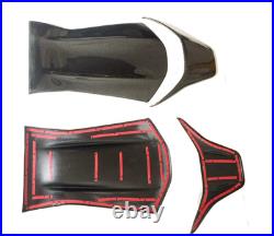 Real Carbon Fiber Interior Back Seat Cover 2sets Trim for Mercedes Benz W205 C63