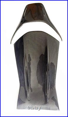 Real Carbon Fiber Interior Back Seat Cover 2sets Trim for Mercedes Benz W205 C63