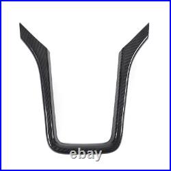 Real Carbon Fiber Interior Center Console Cover Trim For Porsche Cayenne 2011-17