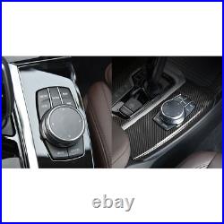 Real Carbon Fiber Interior Center Control Door Panel For BMW X3 G01 X4 G02 18-22 Real Carbon Fiber Interior Center Control Door Panel For BMW X3 G01 X4 G02 18-22