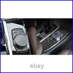 Real Carbon Fiber Interior Center Control Door Panel For BMW X3 G01 X4 G02 18-22