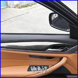 Real Carbon Fiber Interior Center Control Door Panel For BMW X3 G01 X4 G02 18-22 Real Carbon Fiber Interior Center Control Door Panel For BMW X3 G01 X4 G02 18-22