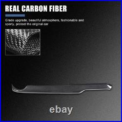 Real Carbon Fiber Interior Center Dashboard Panel Trim RHD For Mazda MX-5 2016+