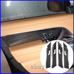 Real Carbon Fiber Interior Center Decor Trim Set for LR Range Rover Sport 23-24