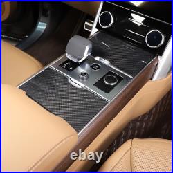 Real Carbon Fiber Interior Center Decor Trim Set for LR Range Rover Sport 23-24