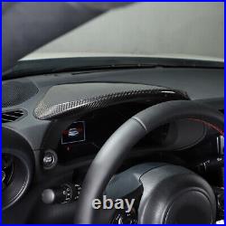 Real Carbon Fiber Interior Dashboard Cover Trim For Toyota Subaru BRZ 2022