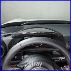 Real Carbon Fiber Interior Dashboard Cover Trim For Toyota Subaru BRZ 2022