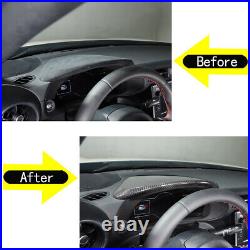 Real Carbon Fiber Interior Dashboard Cover Trim For Toyota Subaru BRZ 2022