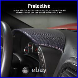 Real Carbon Fiber Interior Dashboard Instrument Cover Trim For Corvette C6 05-13