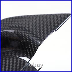 Real Carbon Fiber Interior Door Bowl Trim Cover For BMW 5 Series i5 G60 2024+