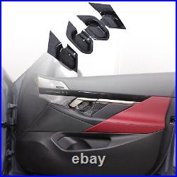 Real Carbon Fiber Interior Door Bowl Trim Cover For BMW 5 Series i5 G60 2024+