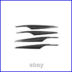 Real Carbon Fiber Interior Door Cover Trim For BMW 5-Series G30 F90 M5 2018-2022