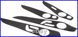 Real Carbon Fiber Interior Door Decoration Panel Trim For Benz C/GLC Class W205
