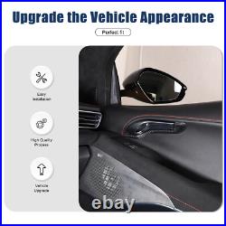Real Carbon Fiber Interior Door Handle Frame Trim Cover For Lotus Emira 2023-25