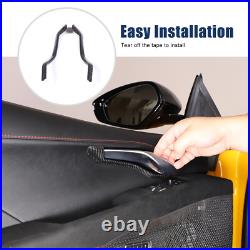 Real Carbon Fiber Interior Door Handle Frame Trim Cover For Lotus Emira 2023-25