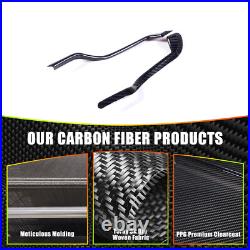 Real Carbon Fiber Interior Door Handle Frame Trim Cover For Lotus Emira 2023-25