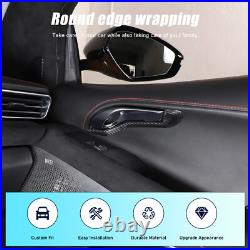 Real Carbon Fiber Interior Door Handle Frame Trim Cover For Lotus Emira 2023-25
