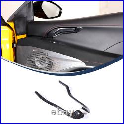 Real Carbon Fiber Interior Door Handle Frame Trim Cover For Lotus Emira 2023-25