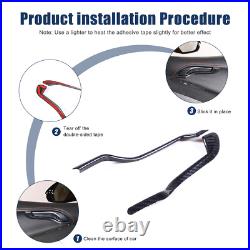 Real Carbon Fiber Interior Door Handle Frame Trim Cover For Lotus Emira 2023-25
