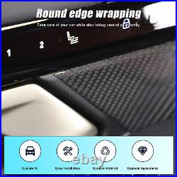 Real Carbon Fiber Interior Door Handle Panel Cover Trim For BMW 5 Series 2024+