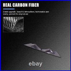 Real Carbon Fiber Interior Door Handle Panel Cover Trim For BMW 5 Series G60 24+ Real Carbon Fiber Interior Door Handle Panel Cover Trim For BMW 5 Series G60 24+