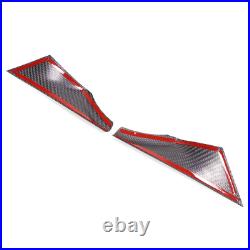 Real Carbon Fiber Interior Door Handle Panel Cover Trim For BMW 5 Series G60 24+ Real Carbon Fiber Interior Door Handle Panel Cover Trim For BMW 5 Series G60 24+