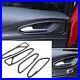 Real Carbon Fiber Interior Door Handle Panel Trim For Alfa Romeo Stelvio 2017-23