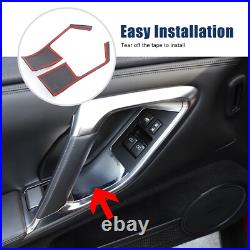 Real Carbon Fiber Interior Door Panel Cover Trim For Nissan GTR R35 2008-2016 Real Carbon Fiber Interior Door Panel Cover Trim For Nissan GTR R35 2008-2016