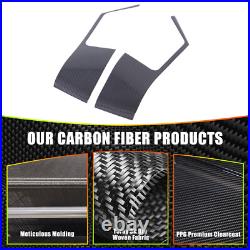Real Carbon Fiber Interior Door Panel Cover Trim For Nissan GTR R35 2008-2016