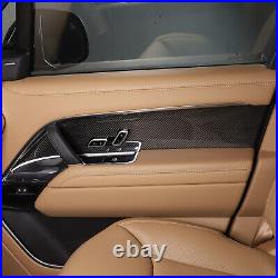 Real Carbon Fiber Interior Door Panel Cover Trim for LR Range Rover Sport 23-24