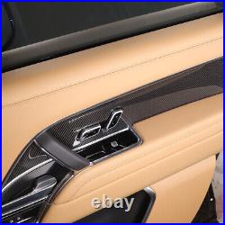 Real Carbon Fiber Interior Door Panel Cover Trim for LR Range Rover Sport 23-24