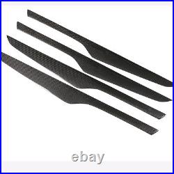 Real Carbon Fiber Interior Door Panel Decor Trim For BMW X5 X6 F15 F16 2014-2018