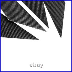 Real Carbon Fiber Interior Door Panel Decor Trim For BMW X5 X6 G05 X7 G07 19-22