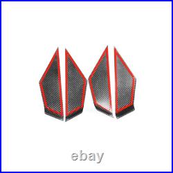 Real Carbon Fiber Interior Door Panel Decor Trim For BMW X5 X6 G05 X7 G07 19-22