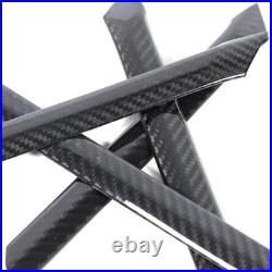 Real Carbon Fiber Interior Door Panel Trim Cover Set For BMW 5 Series G60 2024+
