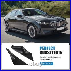 Real Carbon Fiber Interior Front Door Panel Stickers Trim Cover for 5