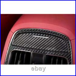 Real Carbon Fiber Interior Rear AC Vent Cover Trim for Maserati Levante 2016+