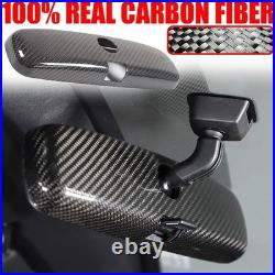 Real Carbon Fiber Interior Rearview Mirror Base Frame Tirm for GR86 Subaru BRZ