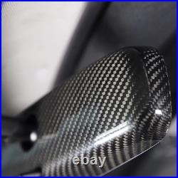 Real Carbon Fiber Interior Rearview Mirror Base Frame Tirm for GR86 Subaru BRZ