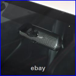 Real Carbon Fiber Interior Rearview Mirror Base Frame Tirm for GR86 Subaru BRZ