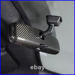 Real Carbon Fiber Interior Rearview Mirror Base Frame Tirm for GR86 Subaru BRZ